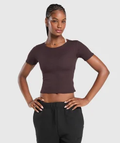 DAMES Gymshark T-shirts*Rib T-Shirt