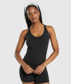 DAMES Gymshark Tanktops|T-shirts*Ribbed Cotton Seamless Tank
