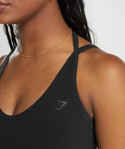 DAMES Gymshark Tanktops|T-shirts*Ribbed Cotton Seamless Tank