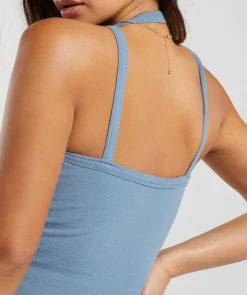 DAMES Gymshark Tanktops|T-shirts*Ribbed Cotton Seamless Tank