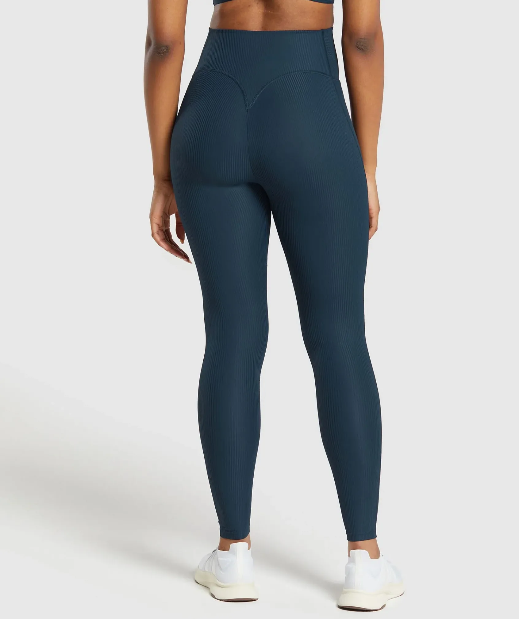 DAMES Gymshark Leggings|Hoog Getailleerd*Ribbed Legging
