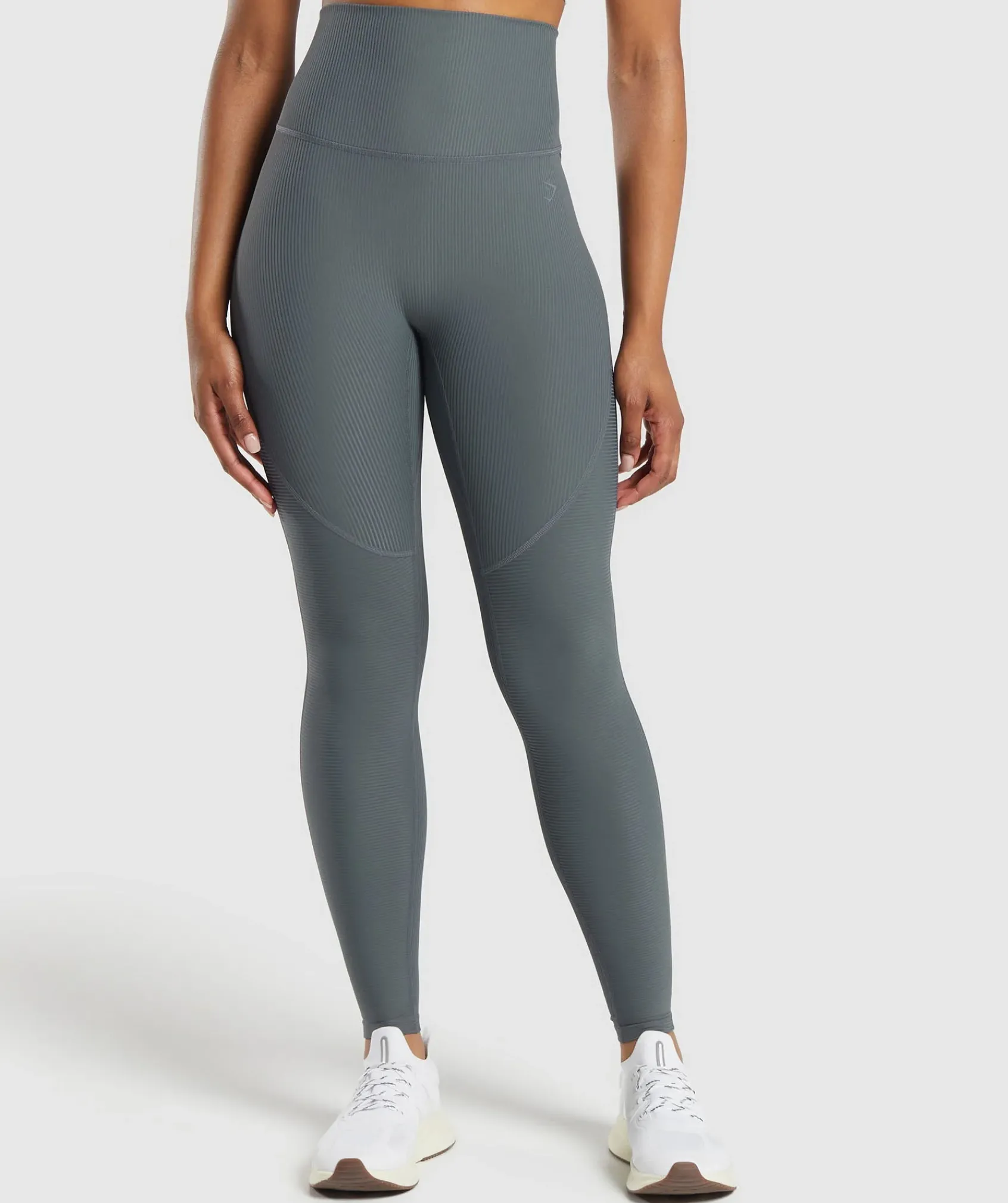 DAMES Gymshark Bedekkende Sportkleding|Leggings*Ribbed Leggings
