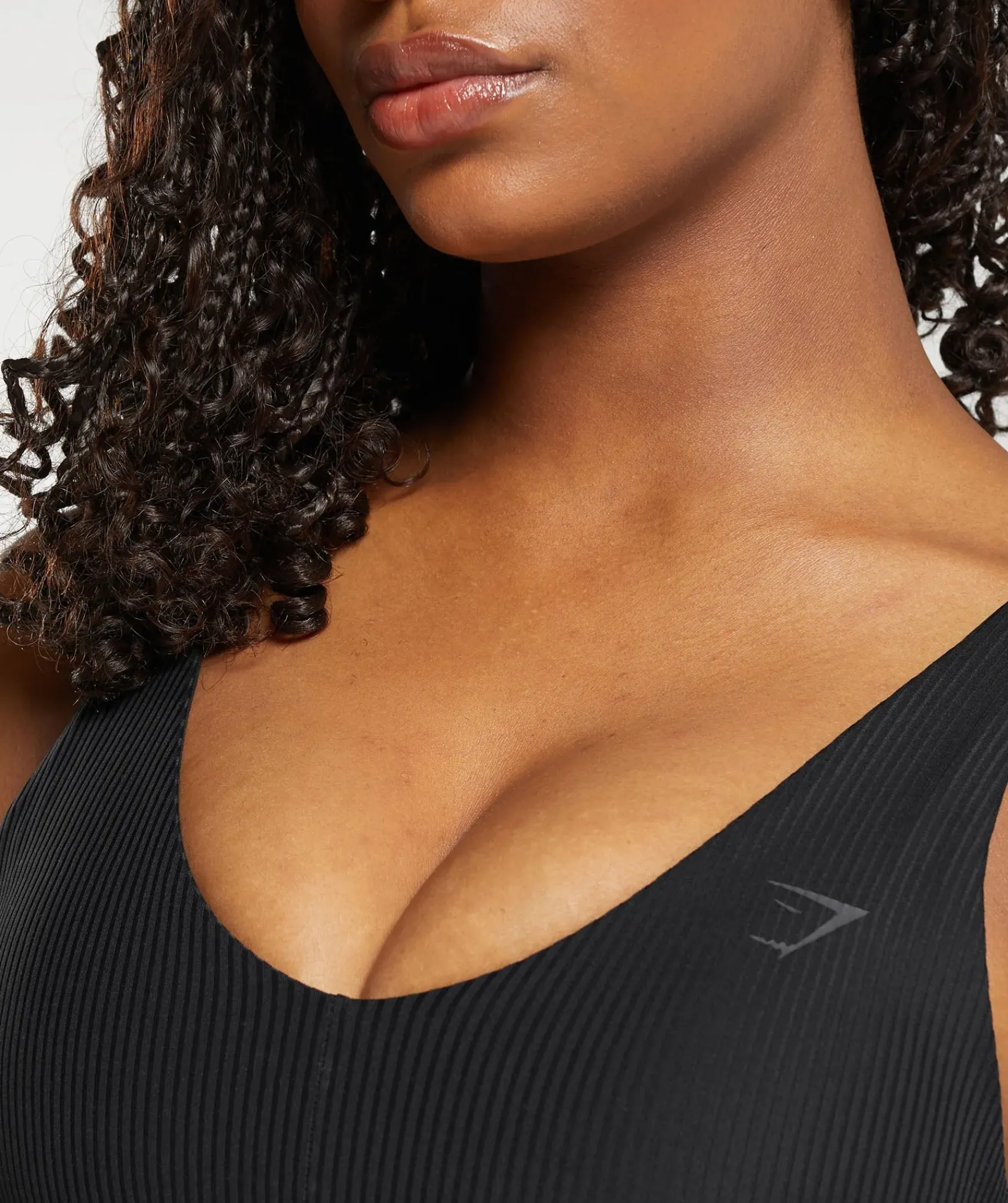 DAMES Gymshark Bedekkende Sportkleding|Sport-bh's*Ribbed Sports Bra