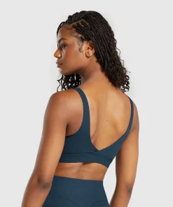 DAMES Gymshark Sport-bh's*Ribbed Sports Bra