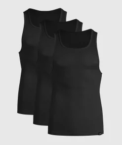 Heren Gymshark Ondergoed & Basics|Heren Ondergoed*Ribbed Tank 3 Pack