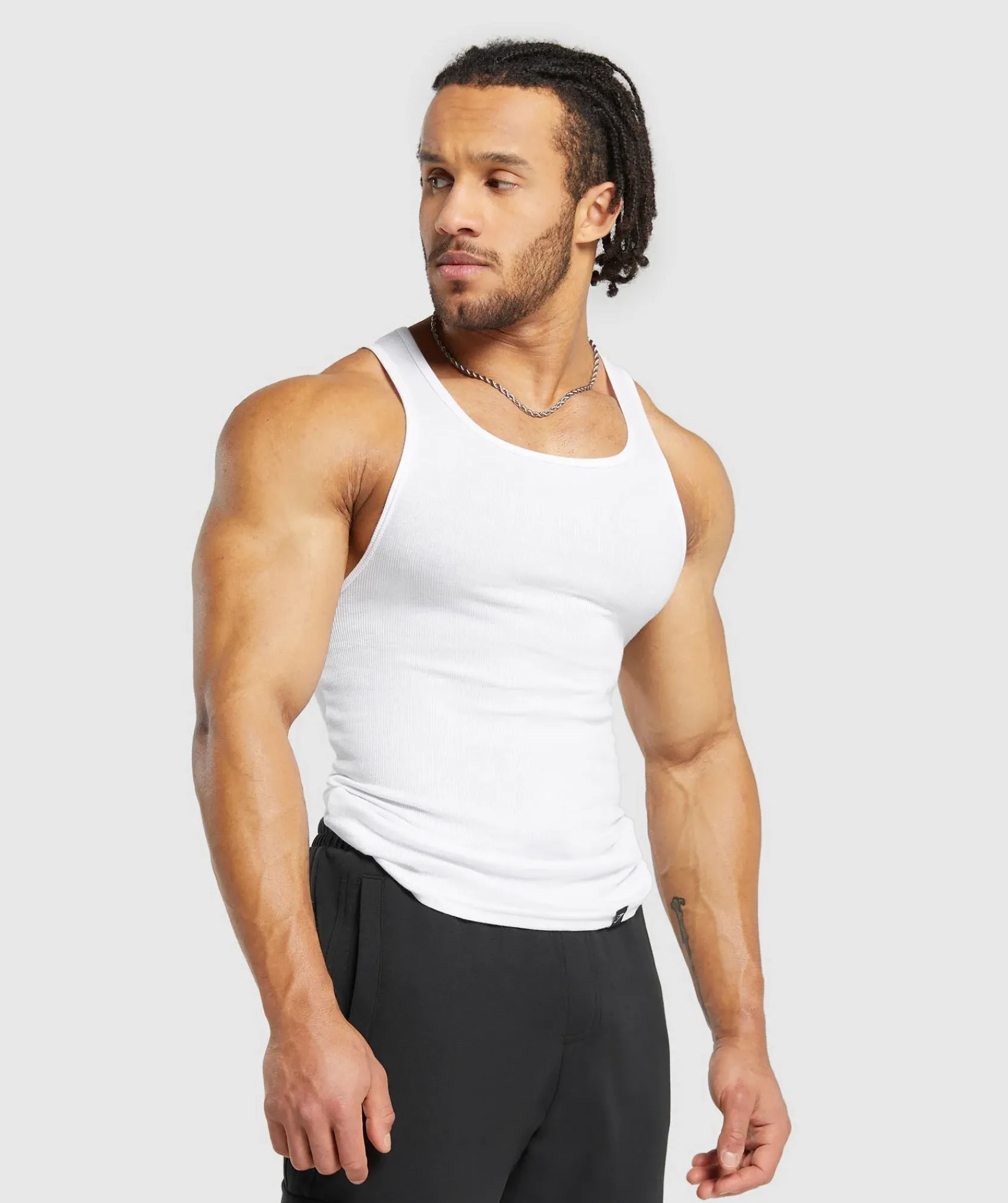 Heren Gymshark Ondergoed & Basics|Heren Ondergoed*Ribbed Tank 3 Pack