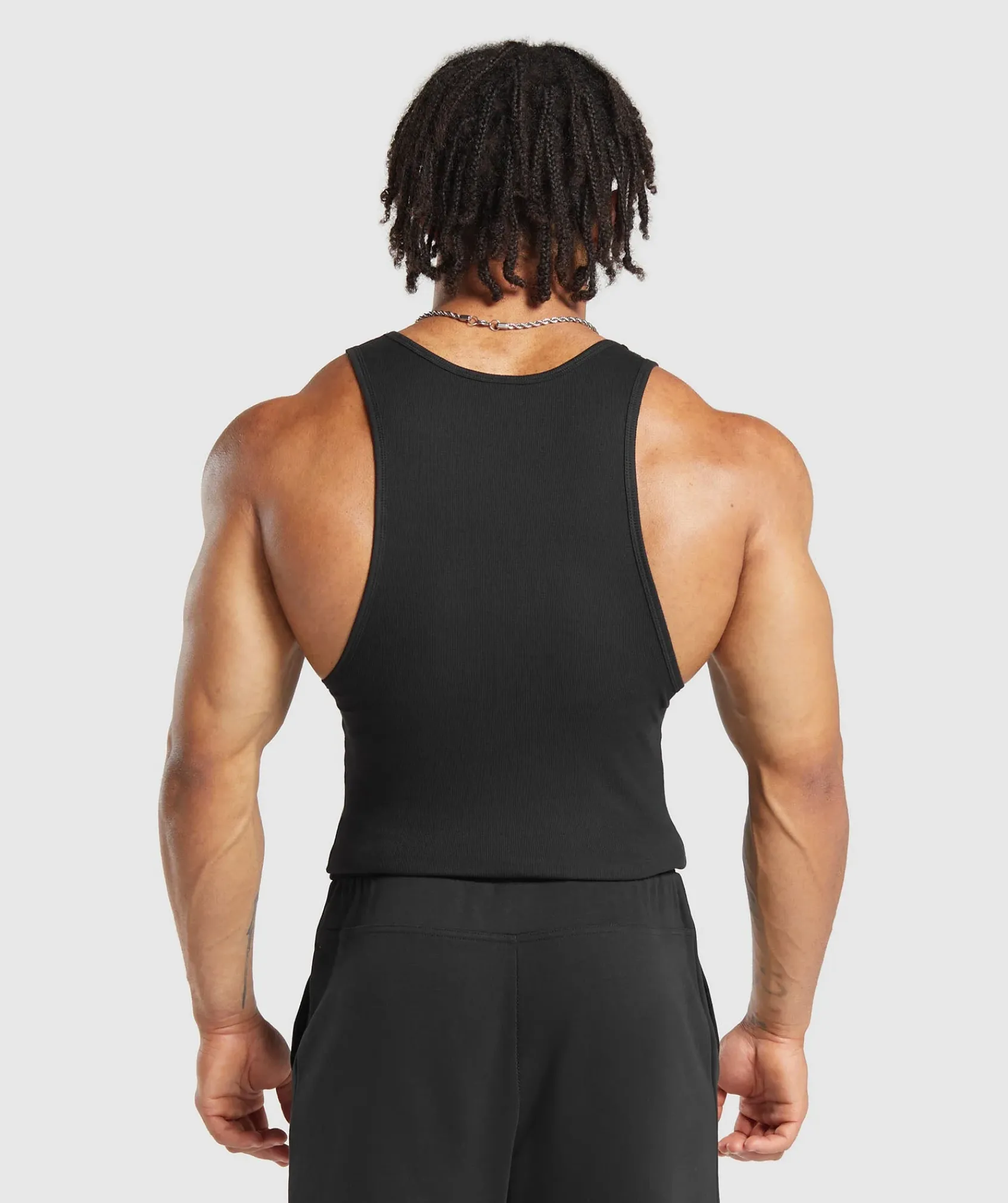 Heren Gymshark Tanktops*Ribbed Tank 3PK