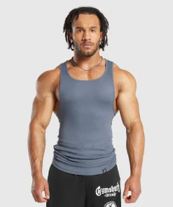 Heren Gymshark Tanktops*Ribbed Tank 3PK