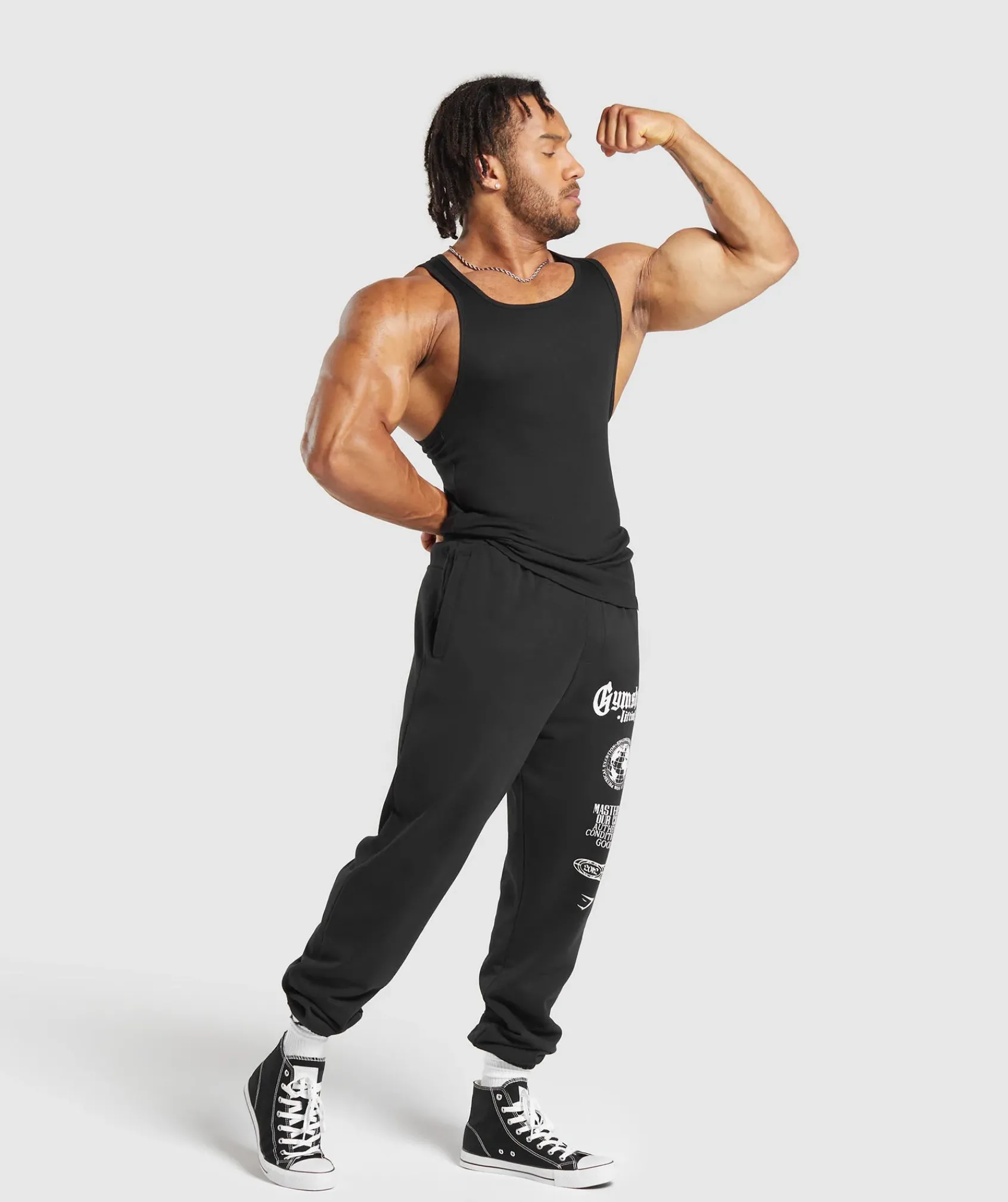 Heren Gymshark Tanktops*Ribbed Tank 3PK