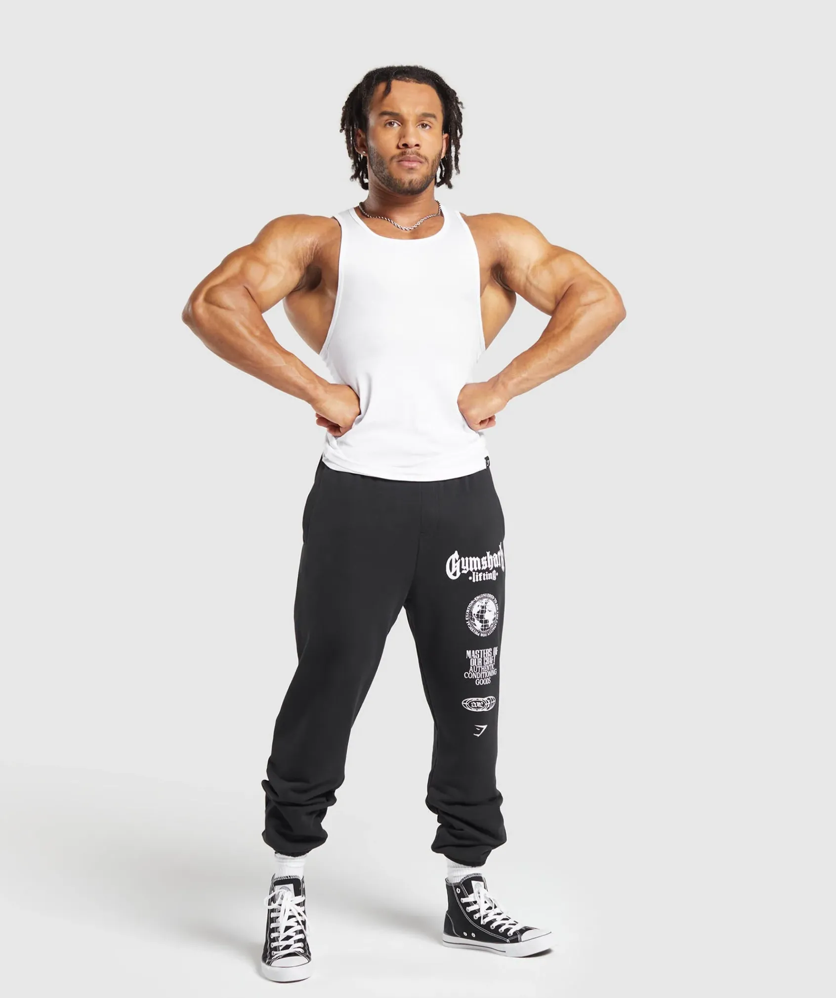 Heren Gymshark Tanktops*Ribbed Tank 3PK