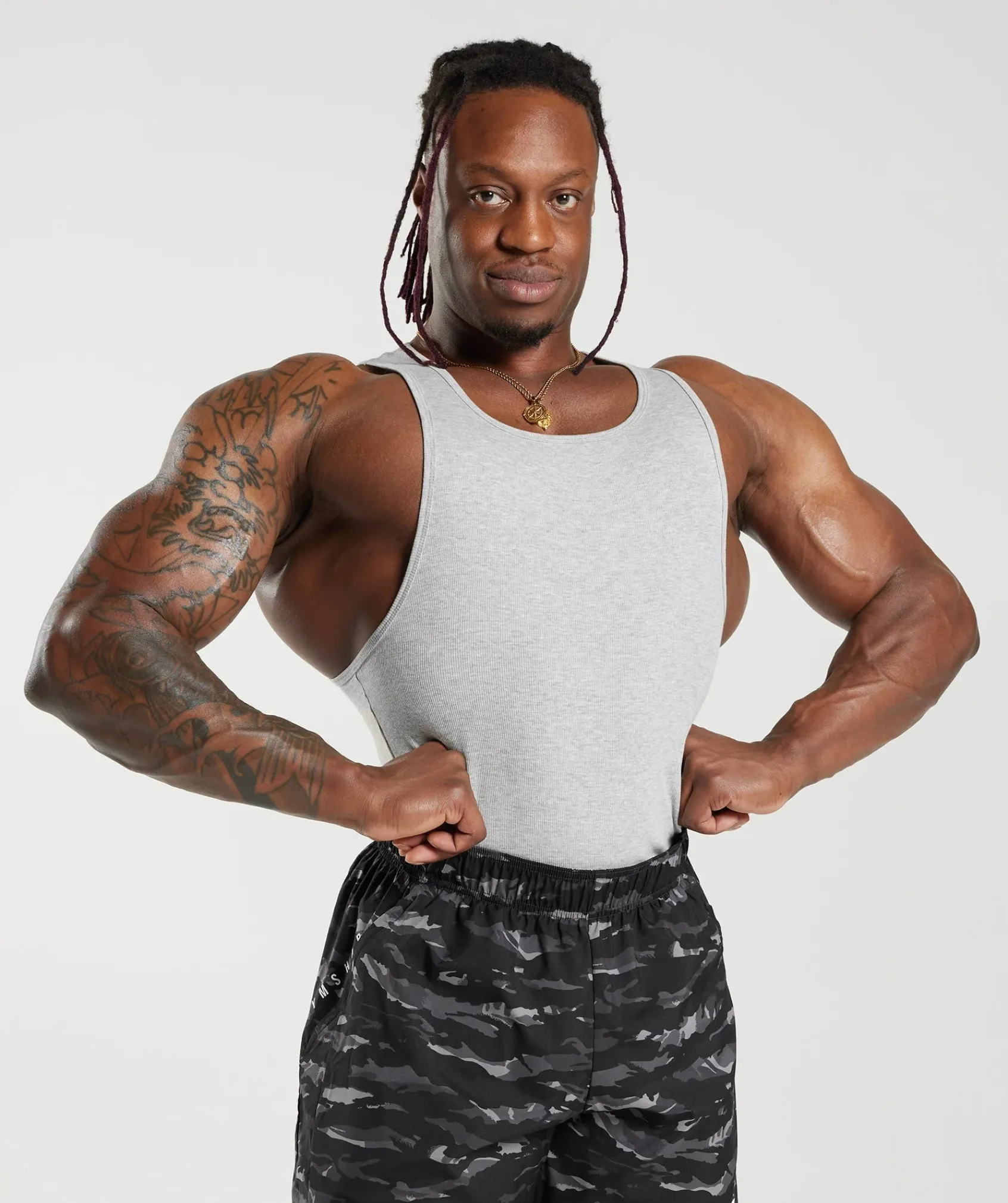Heren Gymshark Ondergoed & Basics|Heren Ondergoed*Ribbed Tank 3pk