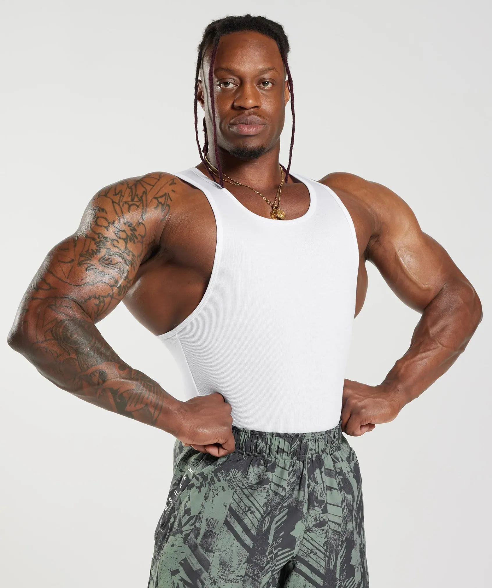 Heren Gymshark Ondergoed & Basics|Heren Ondergoed*Ribbed Tank 1PK