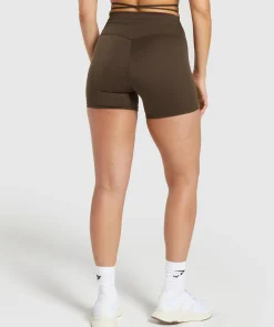 DAMES Gymshark Shorts*Ribbon Tie Waisted Short