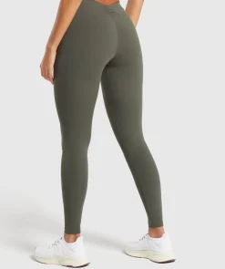 DAMES Gymshark Leggings|Hoog Getailleerd*Ruche Leggings