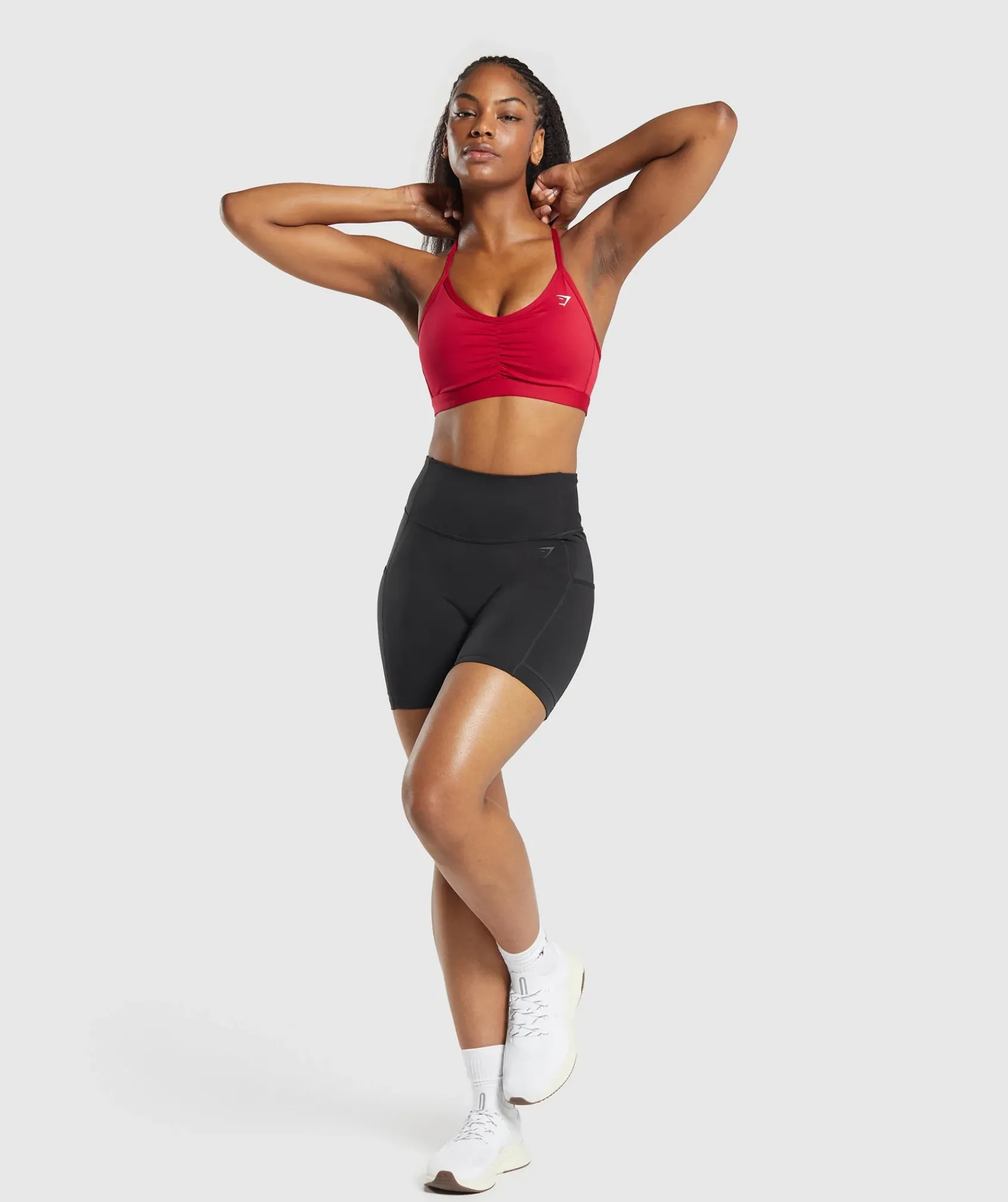 DAMES Gymshark Sport-bh's*Ruched Sports Bra