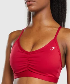 DAMES Gymshark Sport-bh's*Ruched Sports Bra