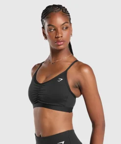 DAMES Gymshark Bedekkende Sportkleding|Sport-bh's*Ruched Sports Bra