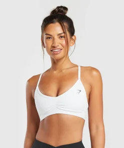 DAMES Gymshark Bedekkende Sportkleding|Sport-bh's*Ruched Strappy Sports Bra