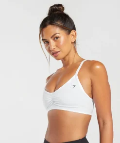 DAMES Gymshark Bedekkende Sportkleding|Sport-bh's*Ruched Strappy Sports Bra