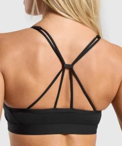 DAMES Gymshark Bedekkende Sportkleding|Sport-bh's*Ruched Strappy Sports Bra