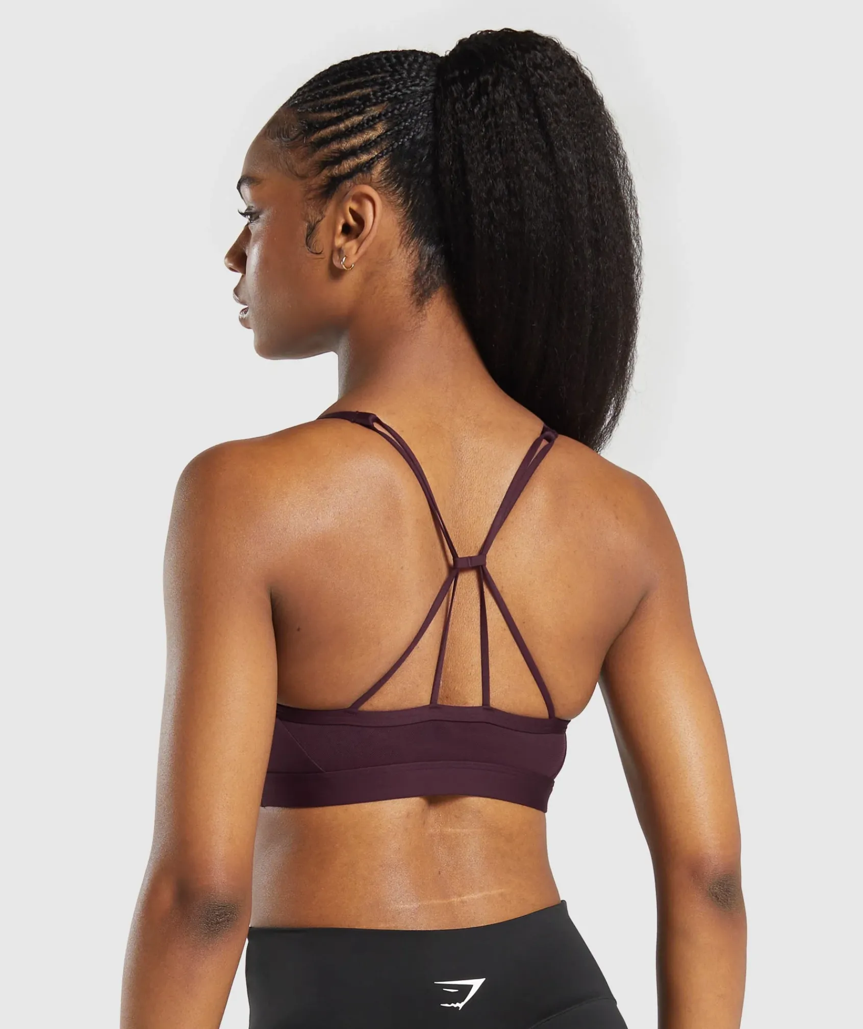 DAMES Gymshark Bedekkende Sportkleding|Sport-bh's*Ruched Strappy Sports Bra