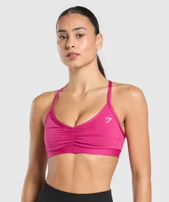 DAMES Gymshark Sport-bh's*Ruched Strappy Sports Bra