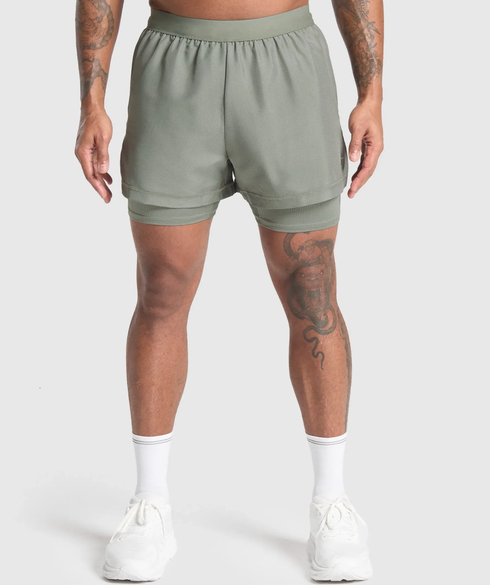 Heren Gymshark Shorts*Running 2 in 1 Shorts