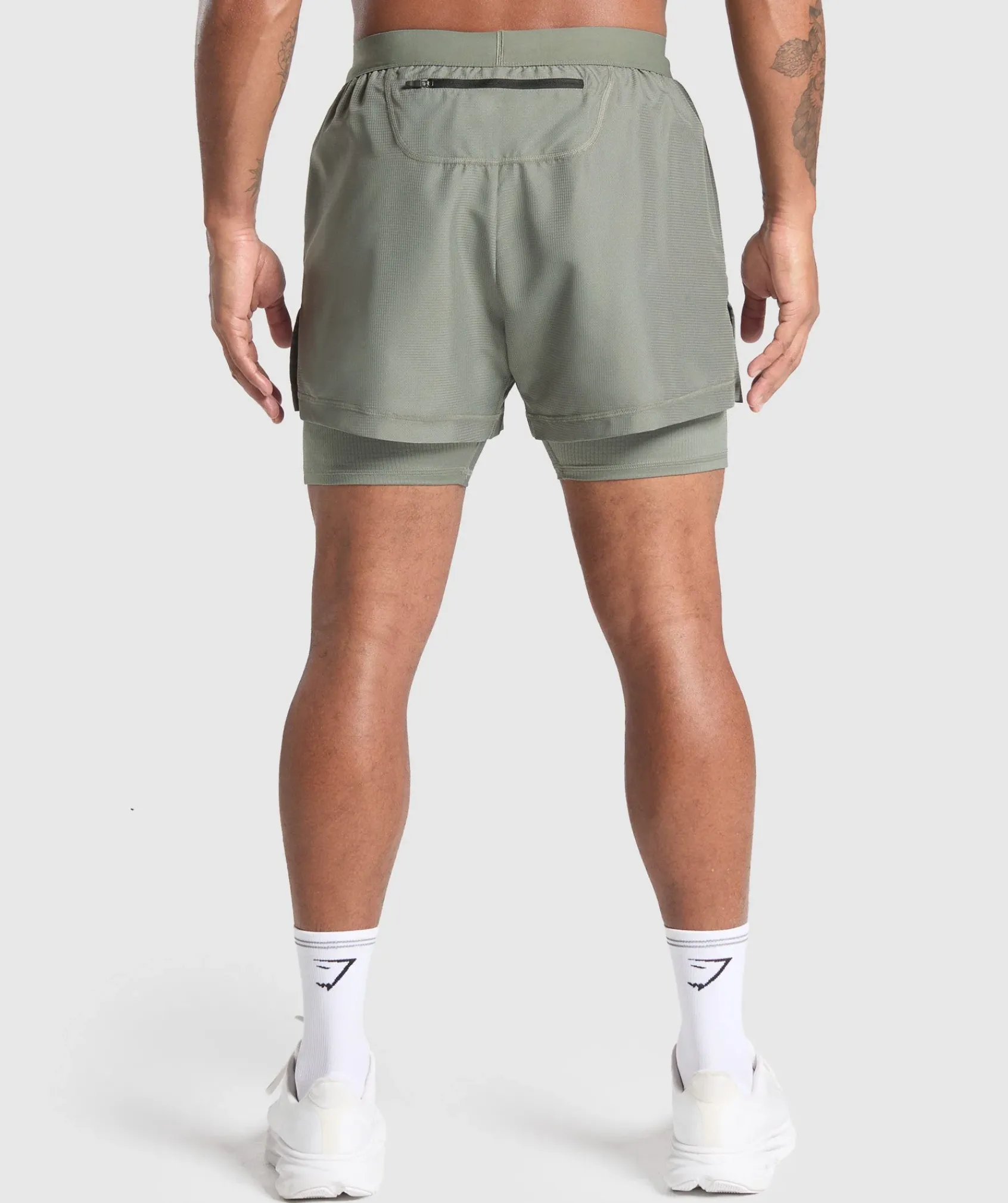 Heren Gymshark Shorts*Running 2 in 1 Shorts