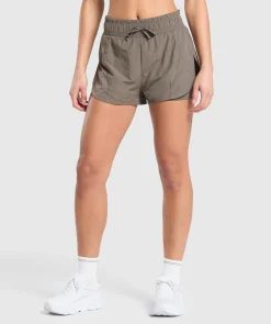 DAMES Gymshark Shorts*Running 2 in 1 Woven Shorts