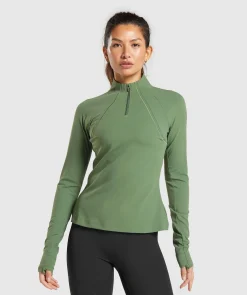 DAMES Gymshark Bedekkende Sportkleding|Hoodies & Truien*Running 1/4 Zip