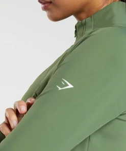 DAMES Gymshark Bedekkende Sportkleding|Hoodies & Truien*Running 1/4 Zip