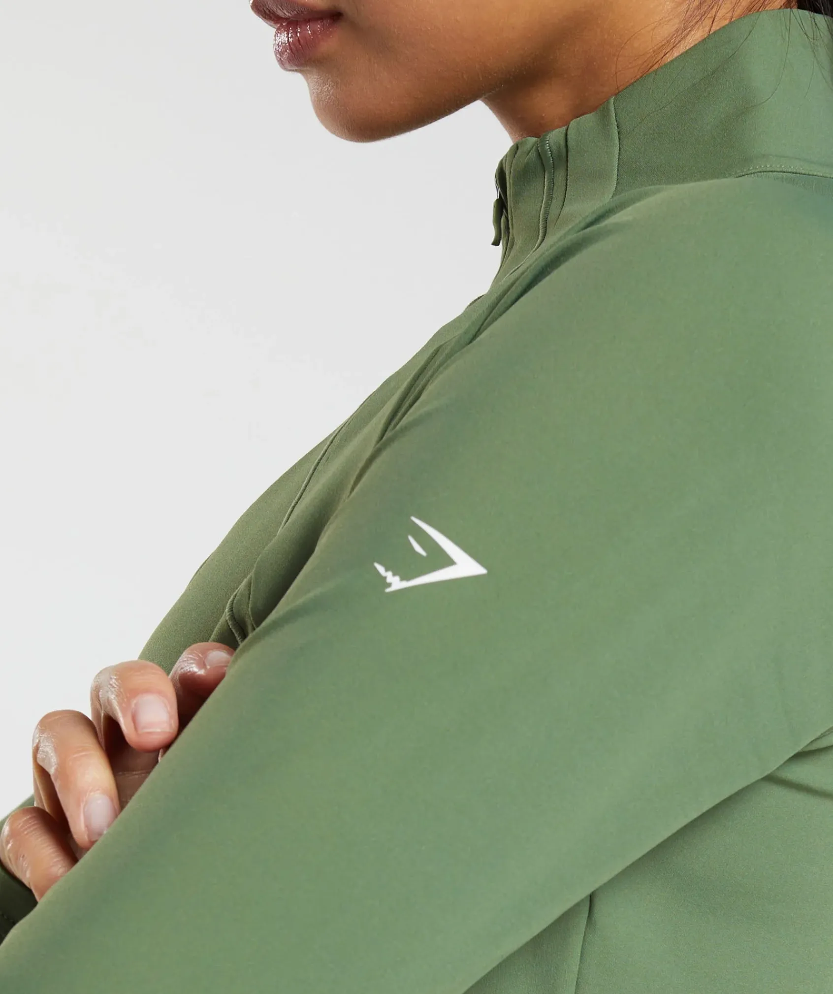 DAMES Gymshark Bedekkende Sportkleding|Hoodies & Truien*Running 1/4 Zip