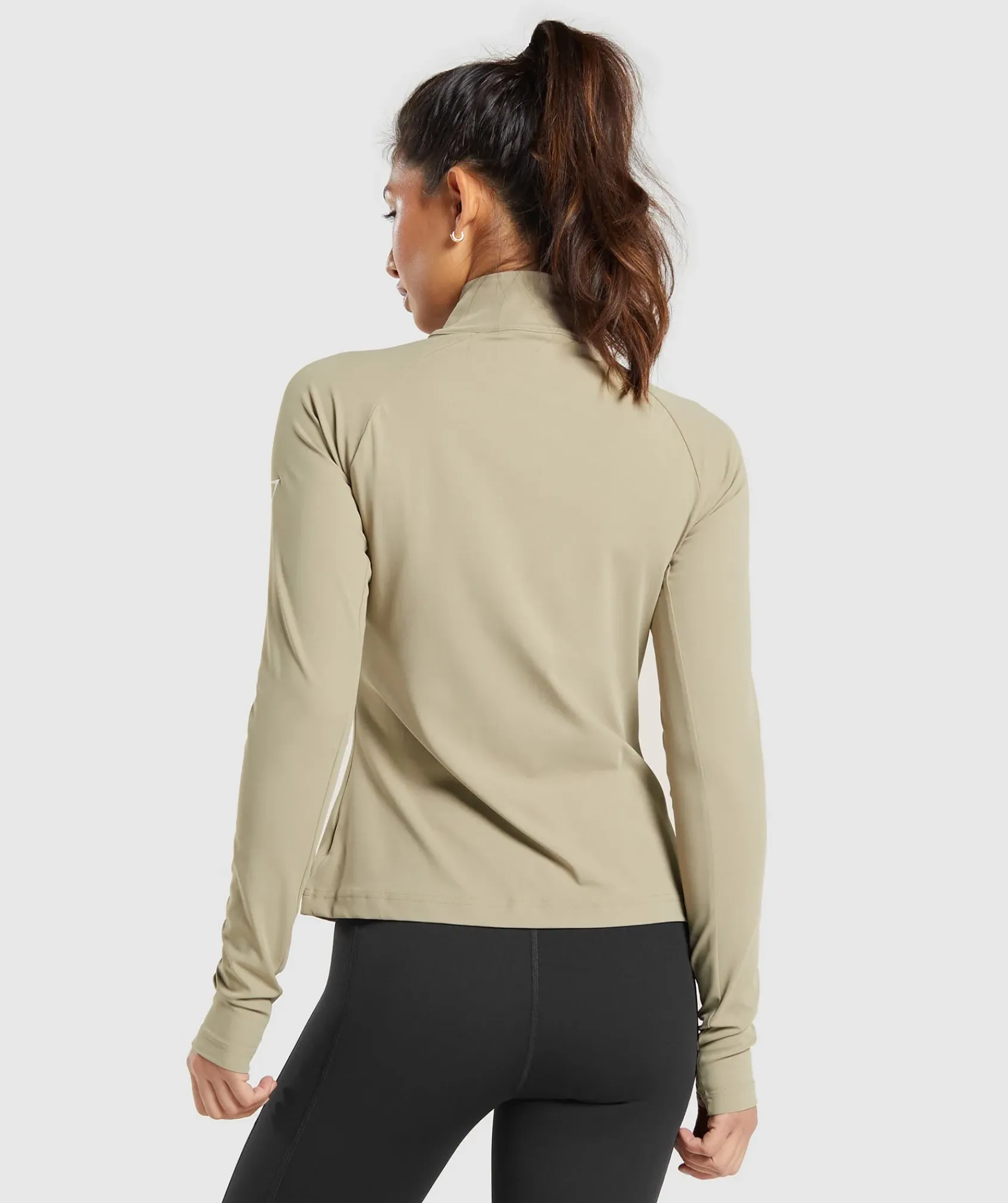 DAMES Gymshark Bedekkende Sportkleding|Sportjacks*Running 1/4 Zip