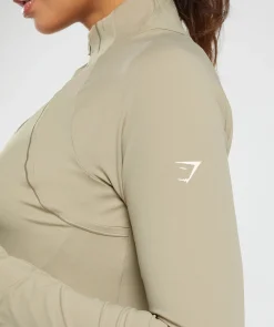 DAMES Gymshark Bedekkende Sportkleding|Sportjacks*Running 1/4 Zip
