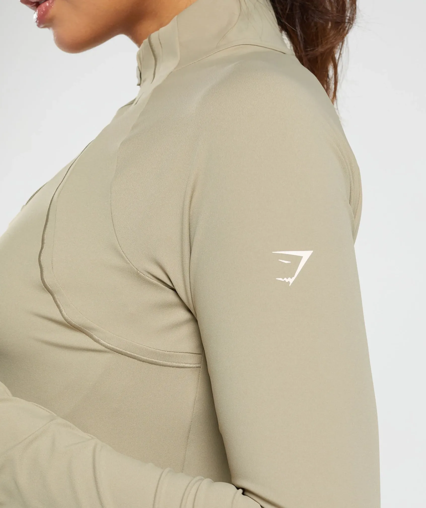 DAMES Gymshark Bedekkende Sportkleding|Sportjacks*Running 1/4 Zip