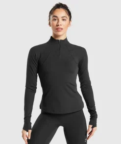 DAMES Gymshark Bedekkende Sportkleding|Sportjacks*Running 1/4 Zip