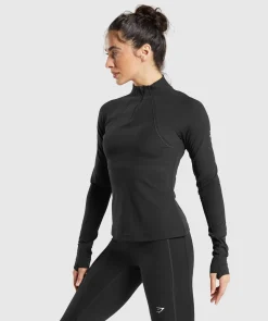 DAMES Gymshark Bedekkende Sportkleding|Sportjacks*Running 1/4 Zip