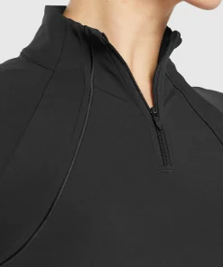 DAMES Gymshark Bedekkende Sportkleding|Sportjacks*Running 1/4 Zip