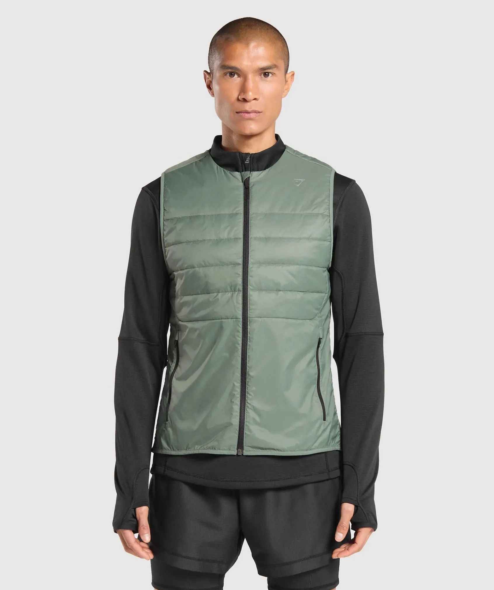 Heren Gymshark Sportjacks|Outerwear*Running Gilet