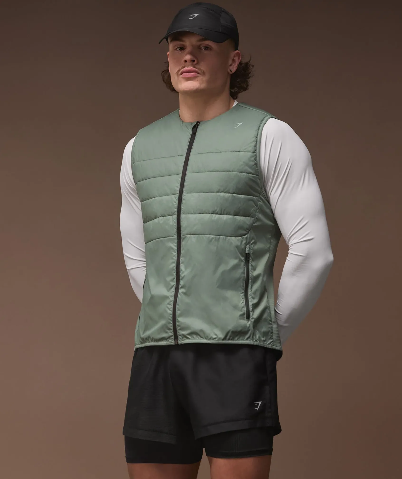 Heren Gymshark Sportjacks|Outerwear*Running Gilet