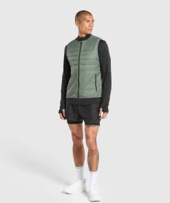 Heren Gymshark Sportjacks|Outerwear*Running Gilet