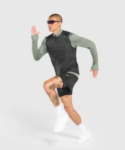 Heren Gymshark Sportjacks|Outerwear*Running Gilet