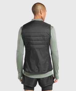Heren Gymshark Sportjacks|Outerwear*Running Gilet