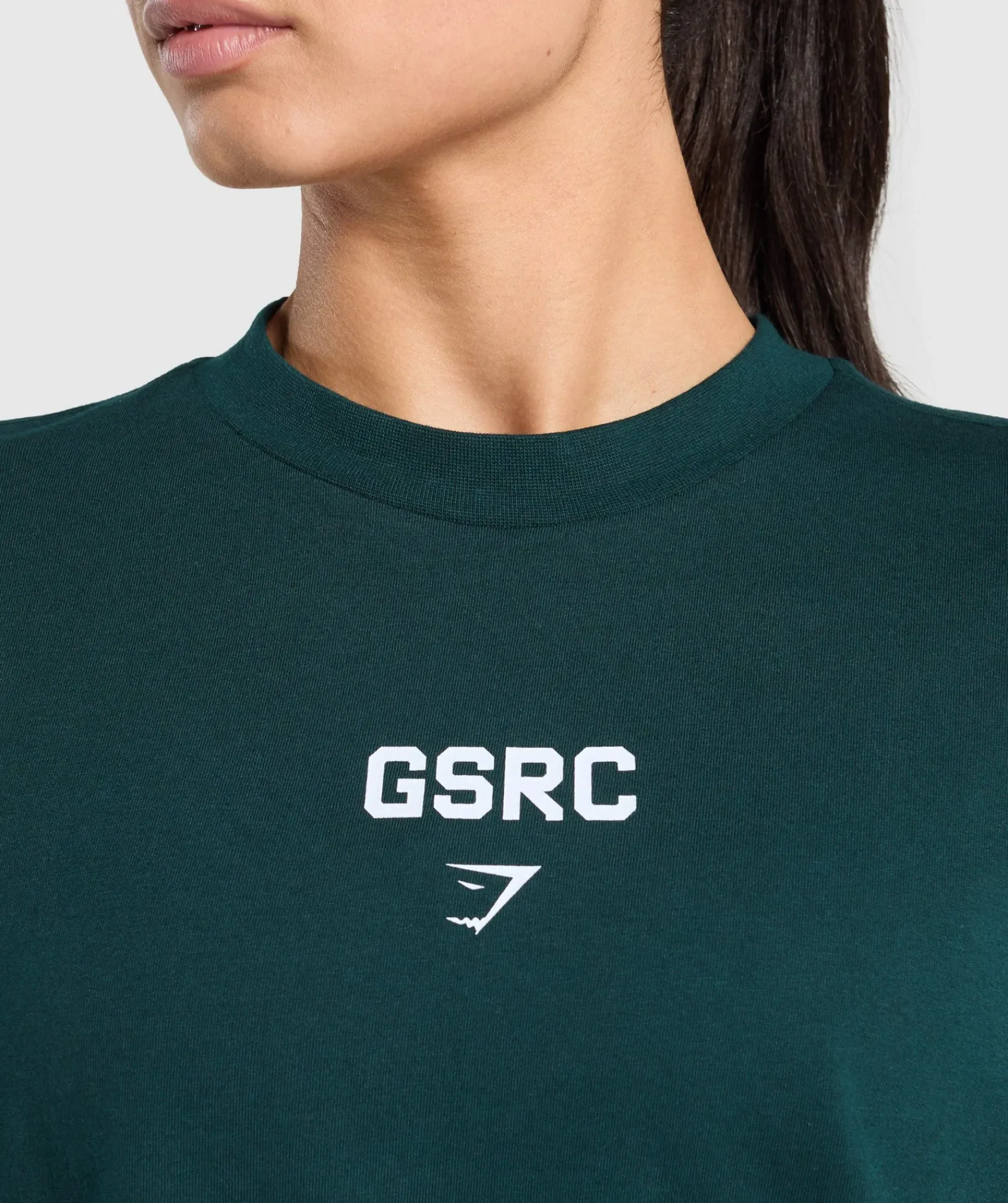 DAMES Gymshark T-shirts*Running Graphic Oversized T-Shirt
