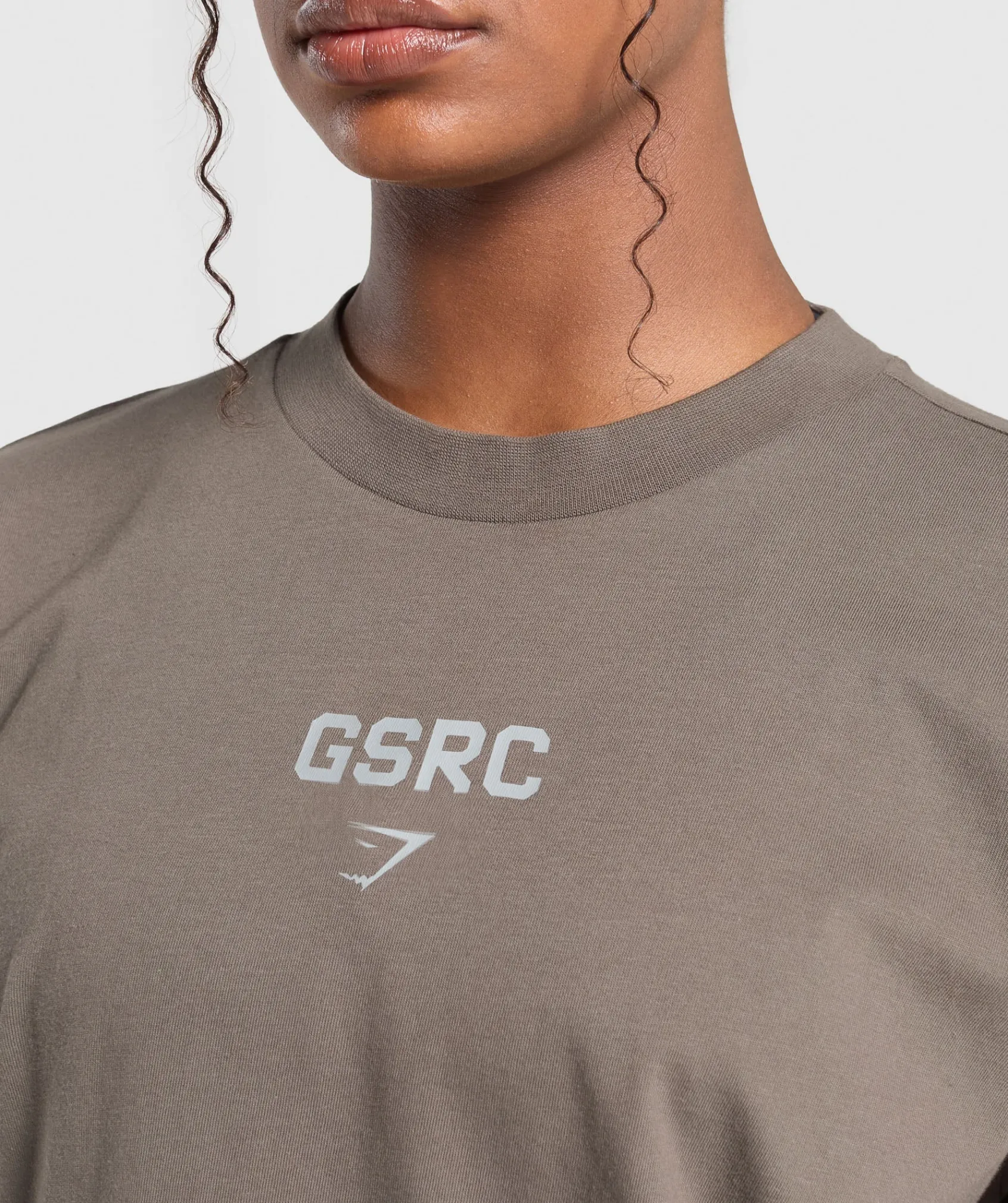 DAMES Gymshark T-shirts*Running Graphic Oversized T-Shirt