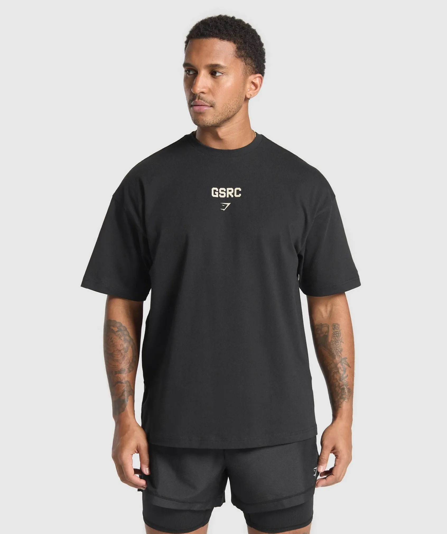 Heren Gymshark T-shirts*Running Graphic T-Shirt