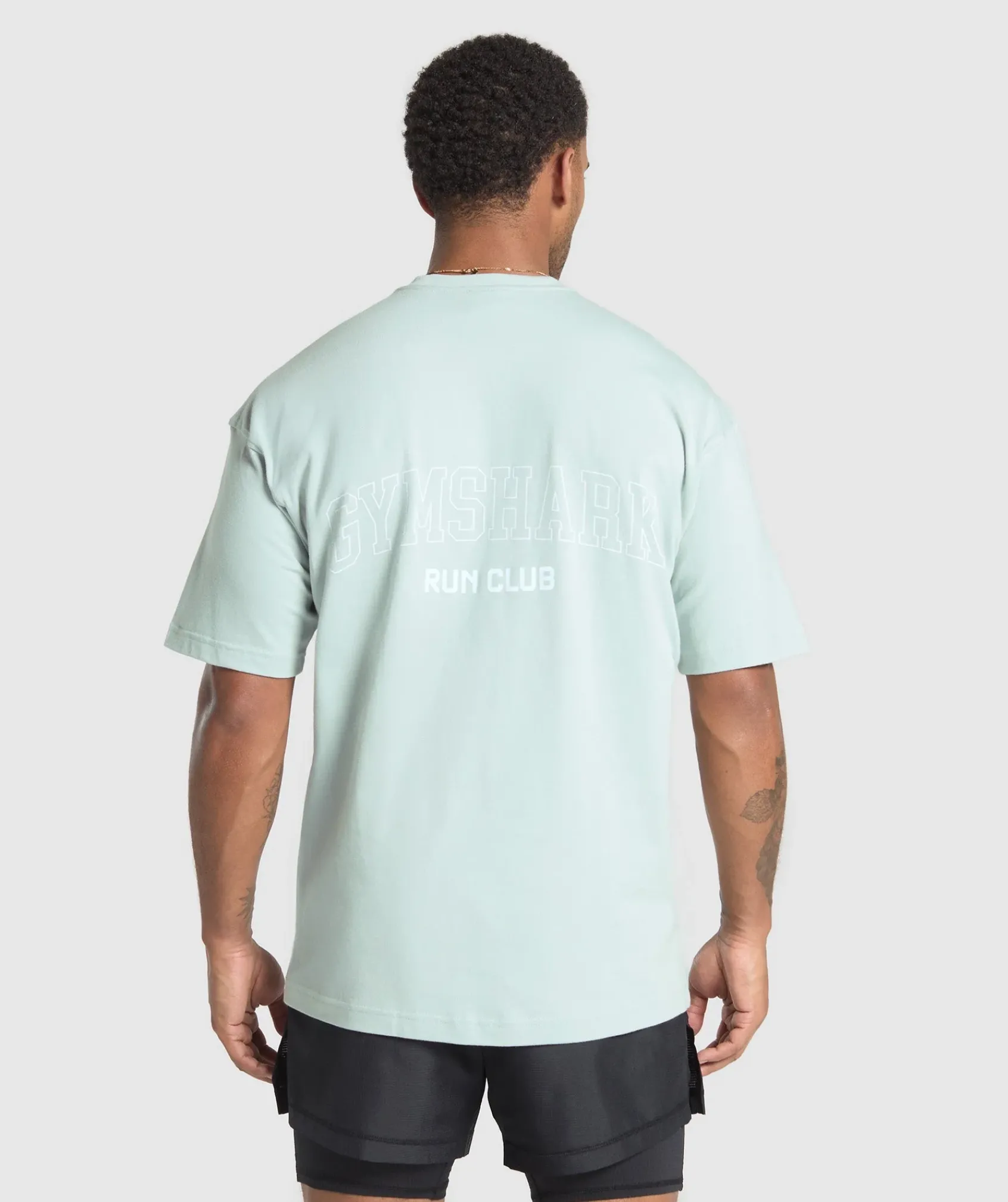 Heren Gymshark T-shirts*Running Graphic T-Shirt