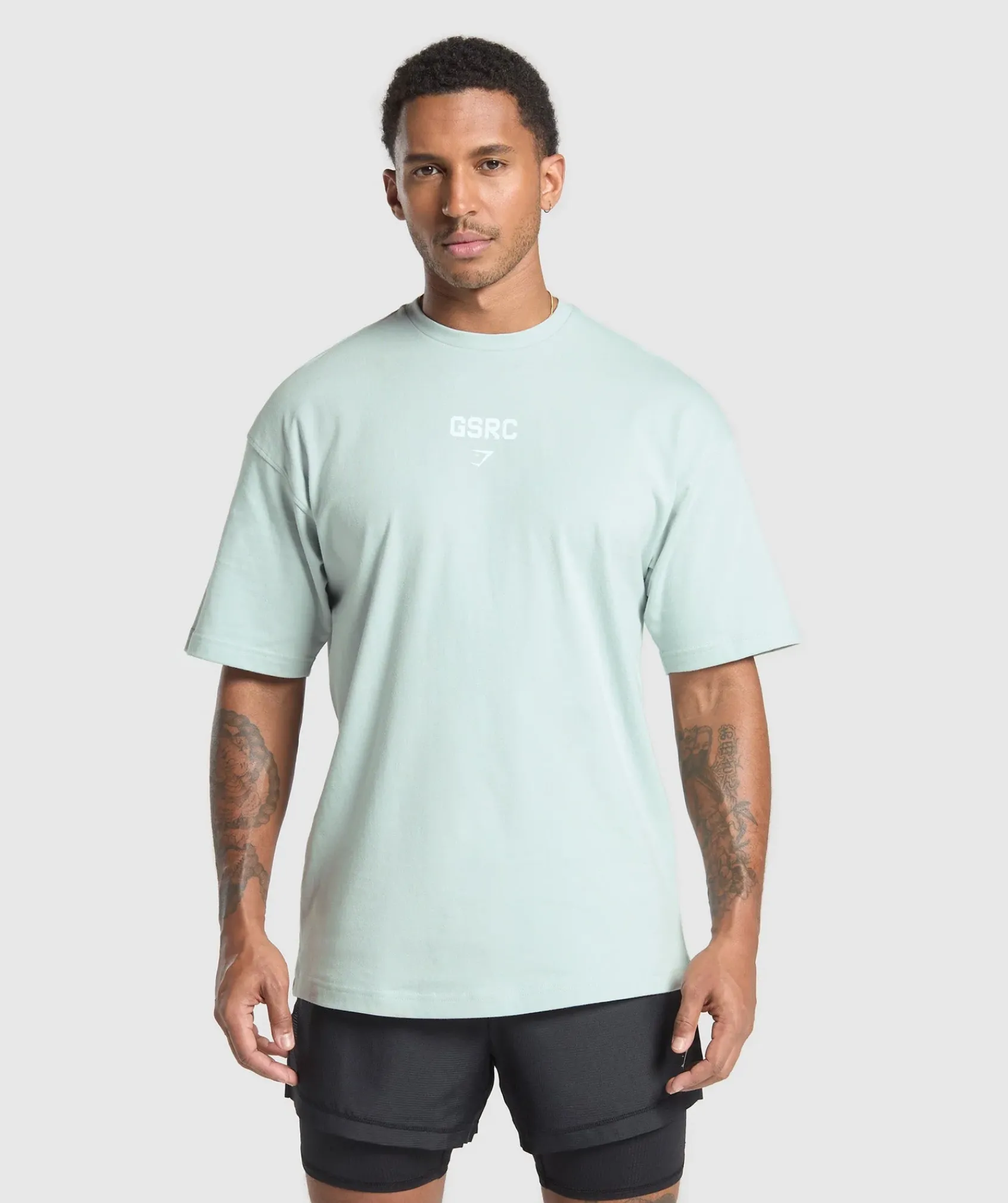 Heren Gymshark T-shirts*Running Graphic T-Shirt