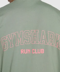 Heren Gymshark T-shirts*Running Graphic T-Shirt