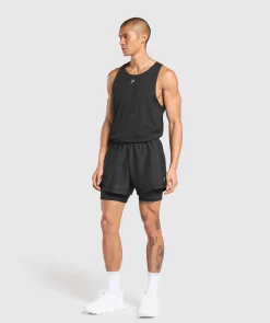 Heren Gymshark Tanktops|T-shirts*Running Tank